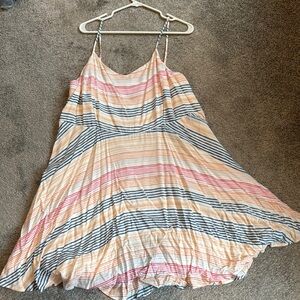 Striped Sleeveless Dress